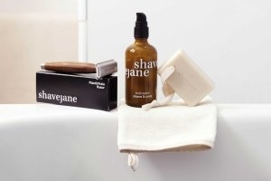 One Blade Rasierer und das Happy Skin Set von shavejane